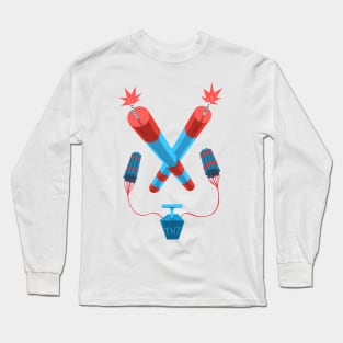 Explode! Long Sleeve T-Shirt